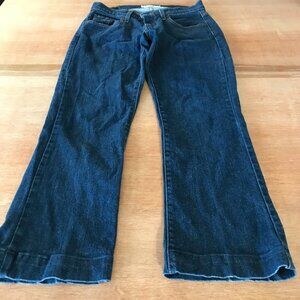 Vintage Levi's 529 Curvy Boot Cut Jeans Women 29 Blue Mid Rise Dark Wash 18271